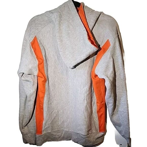 Badger Clemson Sport Long Sleeve Hoodie South Carolina Gray Orange Small - Picture 9 of 10